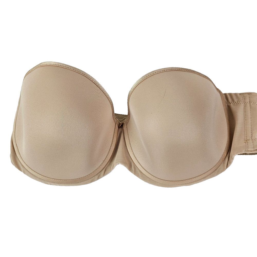 Chantelle Women's Strapless Bra Sensual 34D Nude Beige‎ Underwire Lightweight